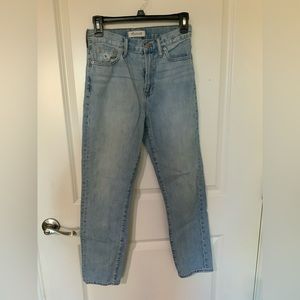 Madewell jeans, gently worn